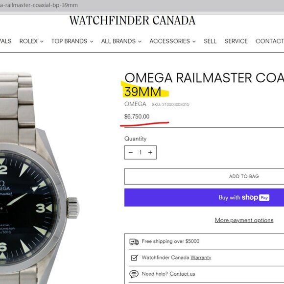 Omega Railmaster 39mm - Picture 14 of 14